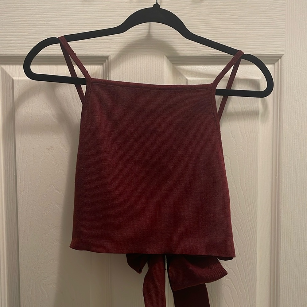 Maroon pacsun top